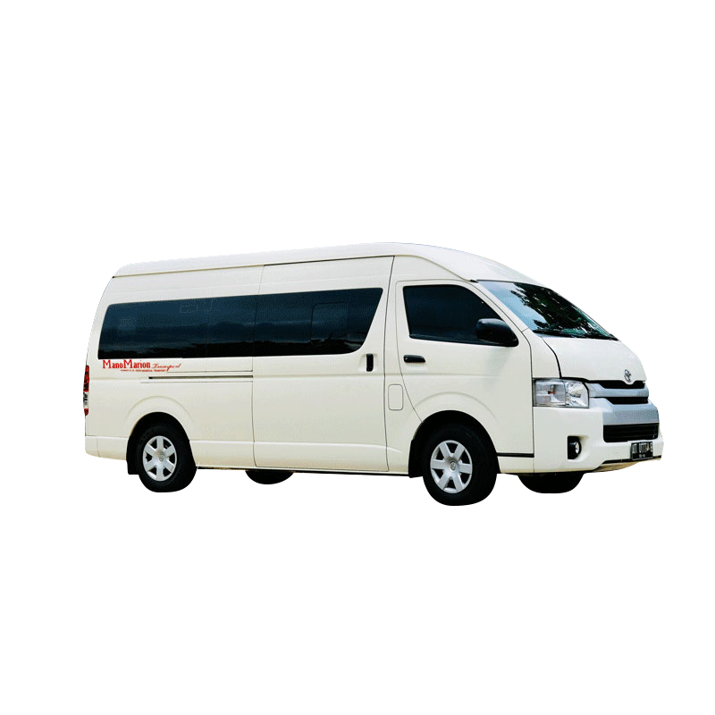 Mobil hiace interior 15 seat